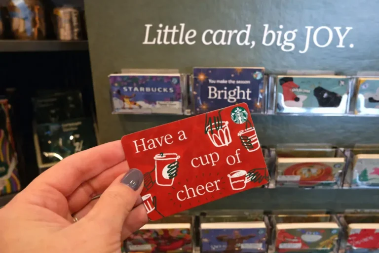 Starbucks Physical Gift Cards