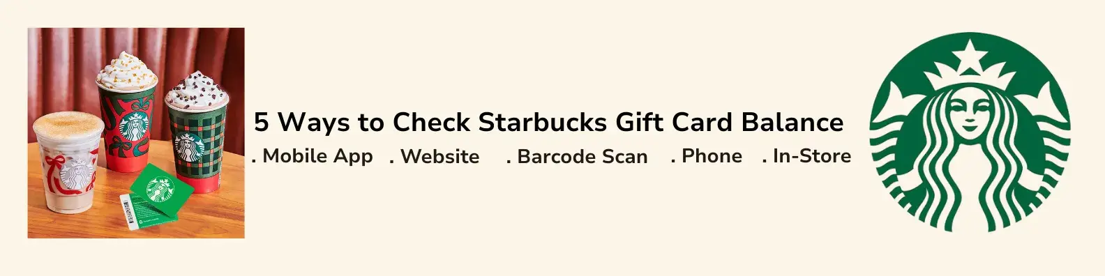 check starbucks gift card balance